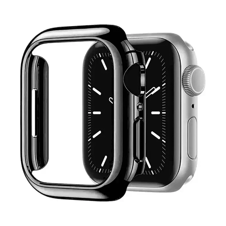 Cases & Covers Glossy Hard 360 Degree Body Bumper for Apple Watch 44mm