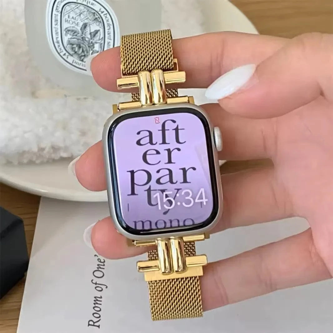 Magnetic Women Milanese Bracelet for Apple Watch 38 | 40 | 41 | 42mm S10