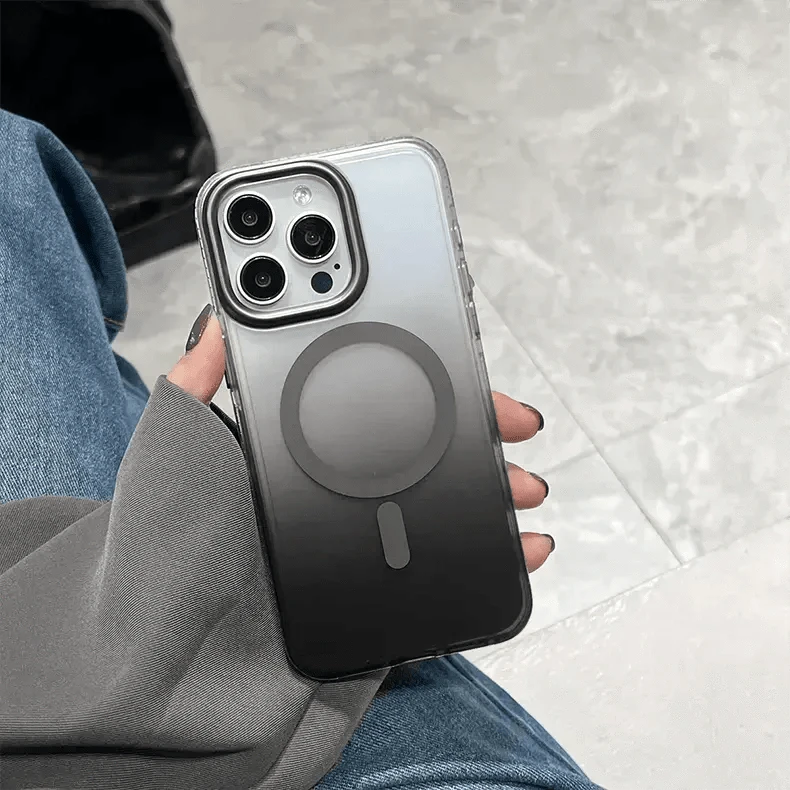 Gradient Frosted Magsafe Hard Case for iPhone 16