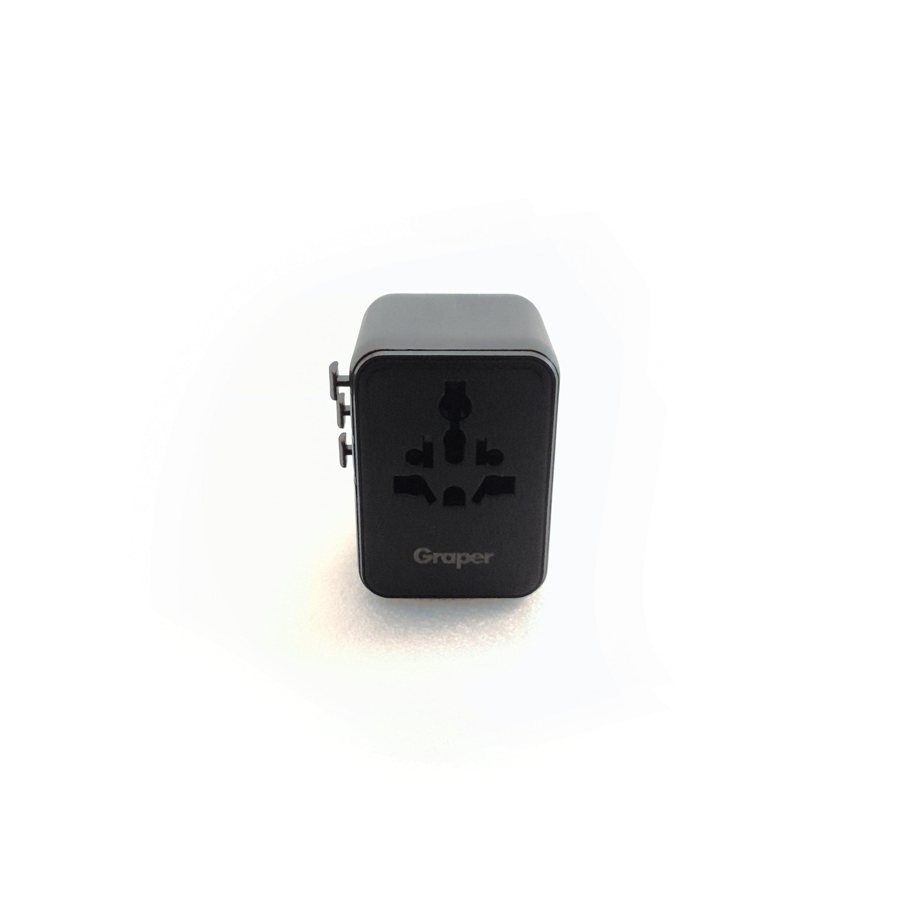 Power Accessories Graper 45W GaN 5 Port + 2 AC Travel Adapter GRCH002