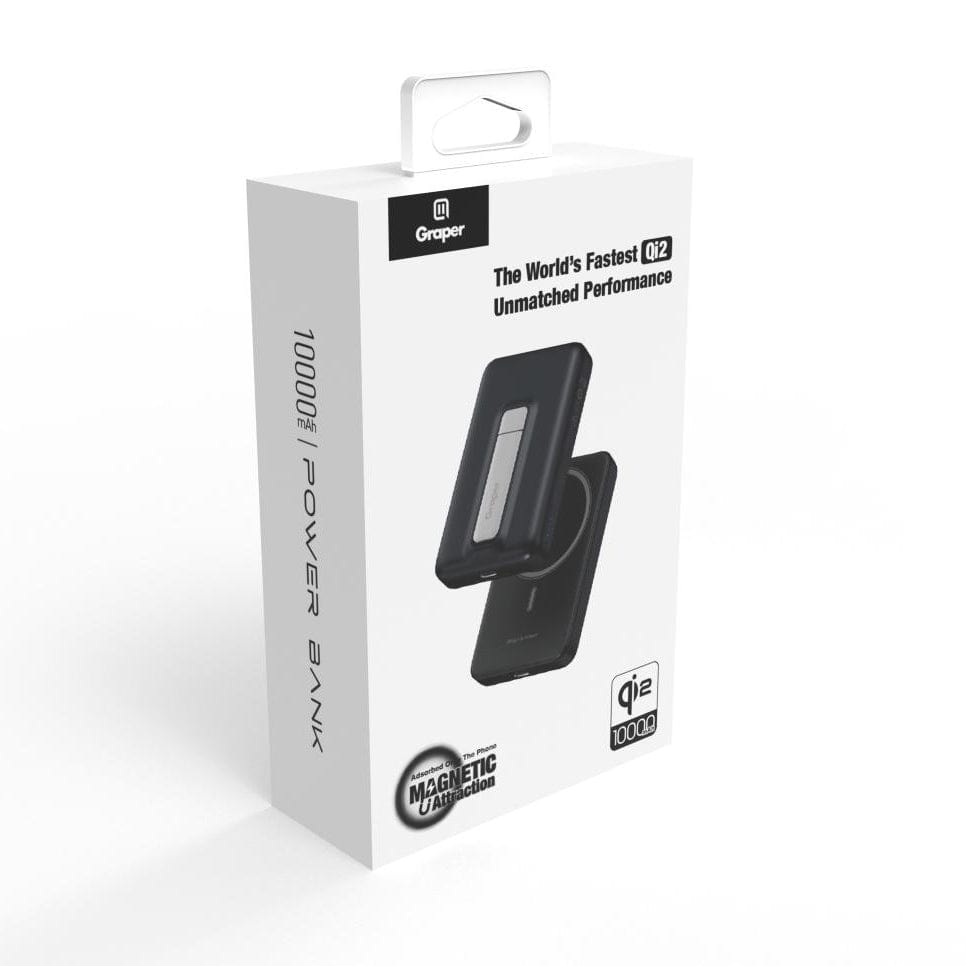 Power Accessories Graper PW136D 10000mAh Magnetic Power Bank