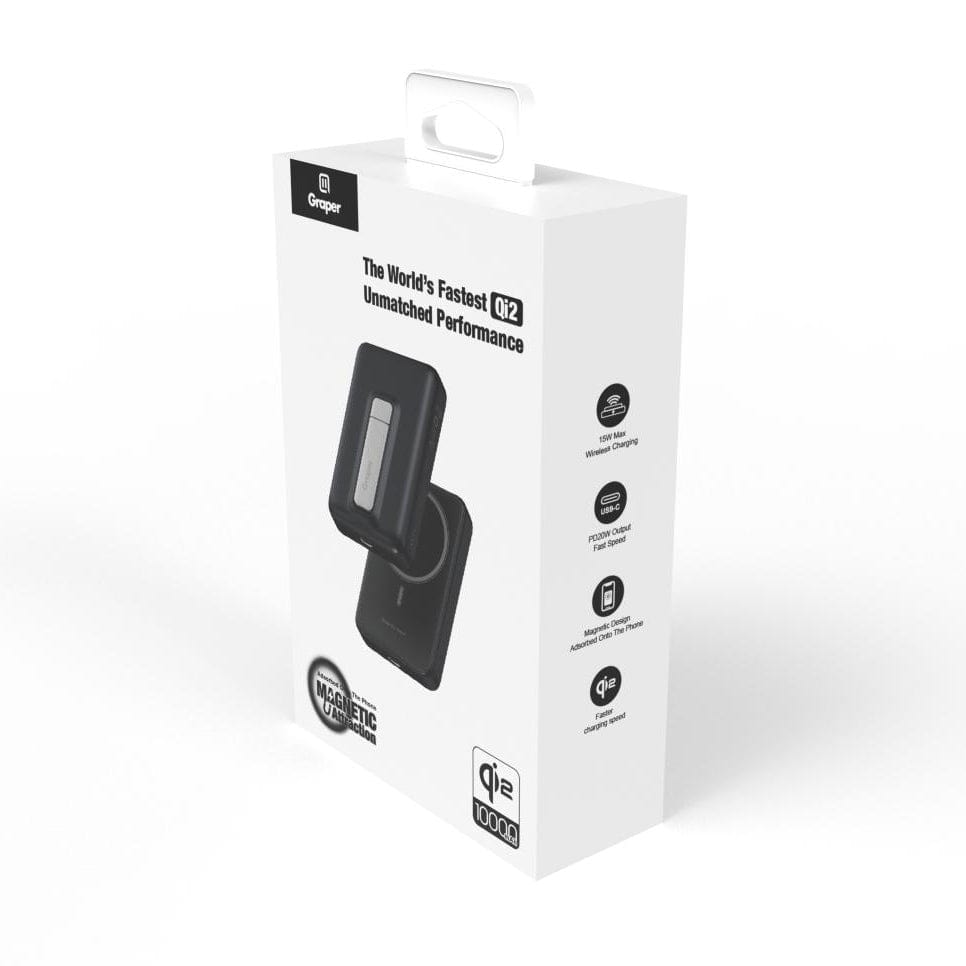 Power Accessories Graper PW136D 10000mAh Magnetic Power Bank
