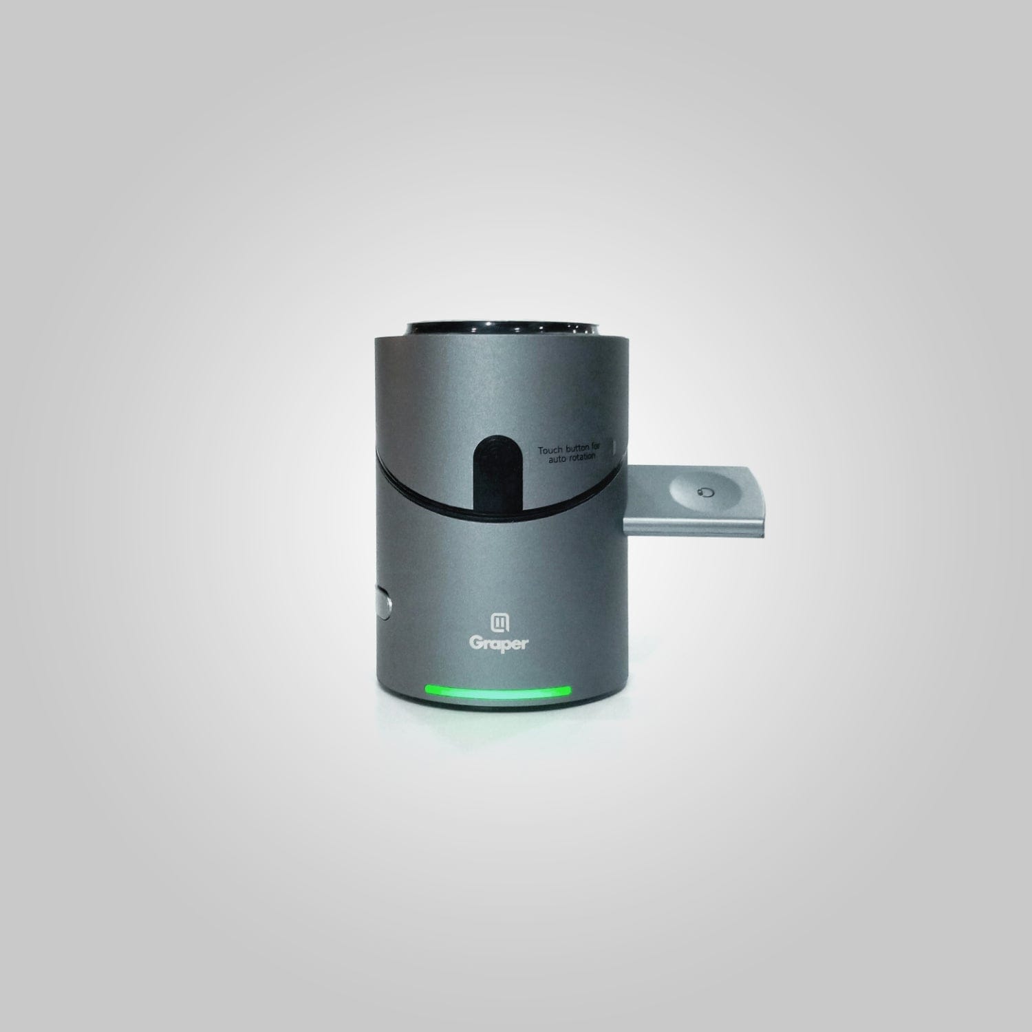 Power Accessories Graper Qi2 3-in-1 Magnetic Touch Wireless Charger with Automatic Rotation | 15W Fast Charging | 180° Touch Rotation | Compatible Apple iPhone, Watch and Earbuds