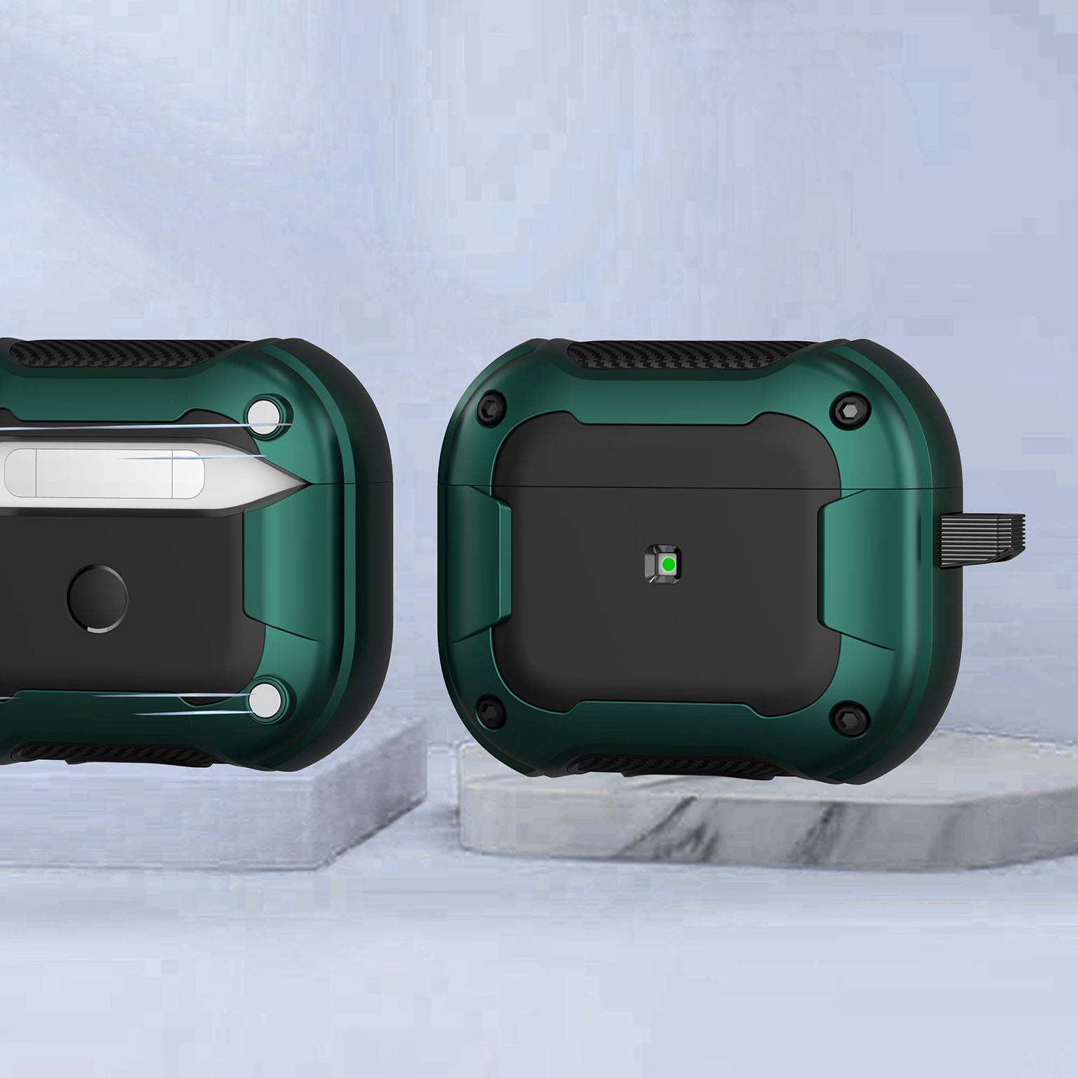 Magnetic Shockproof Hard Shell Protective Case for Airpods Pro | Pro 2