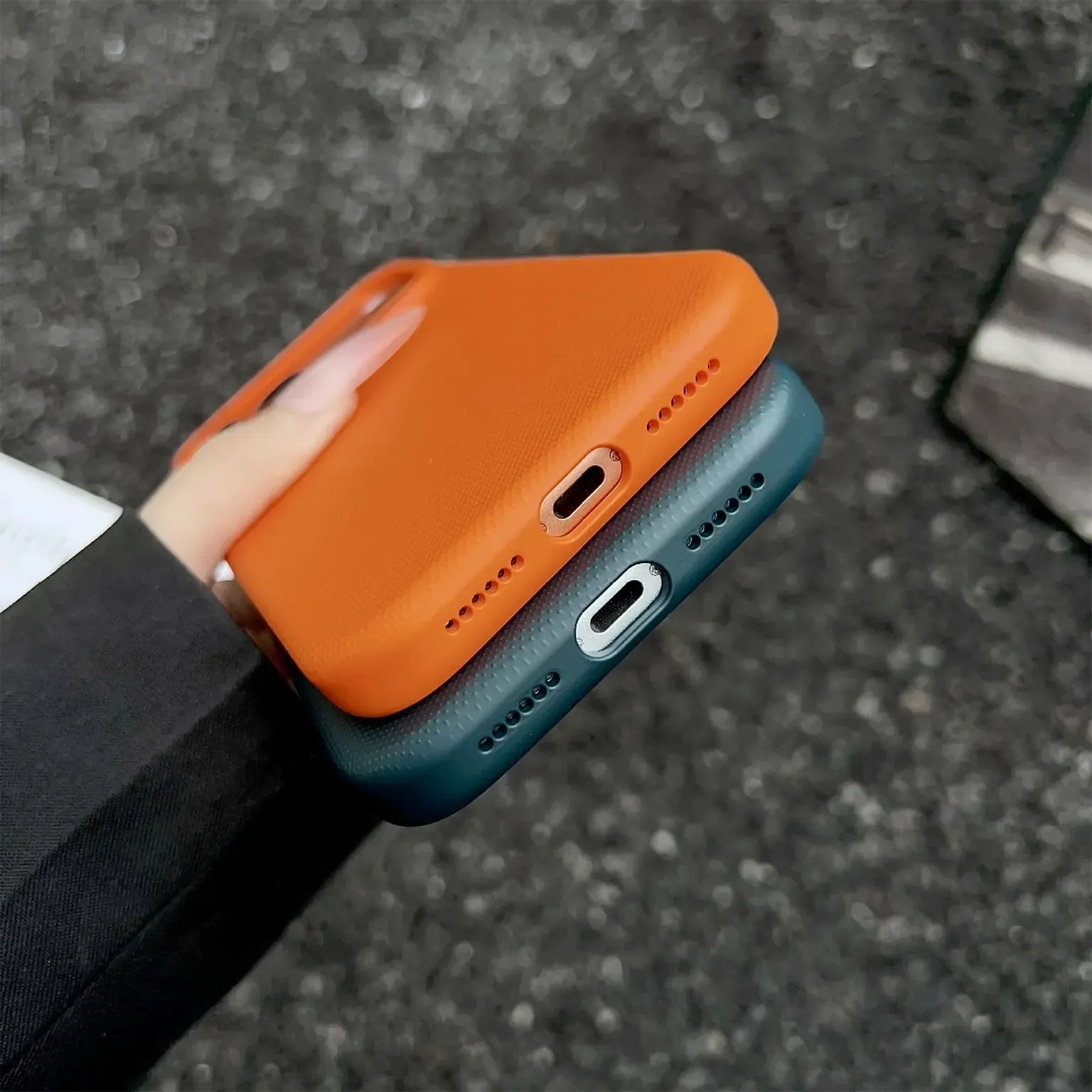 Cases & Covers Half TechWoven Texture Case with MagSafe for iPhone 17 Pro Max