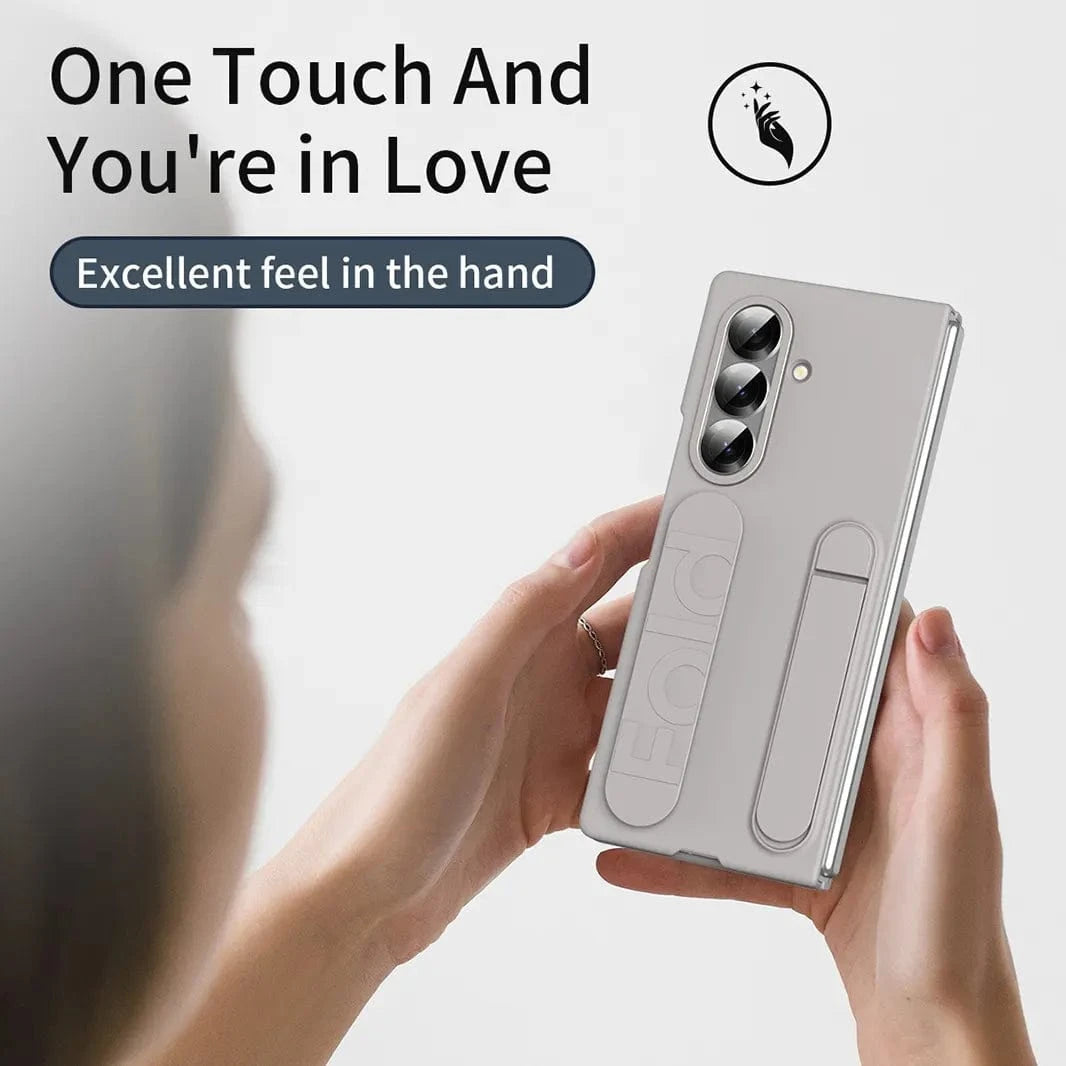 Hand Strap Bracket Kickstand Hard Case for Samsung Z Fold6