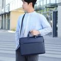 Fashionable PU Leather Office Briefcase Laptop Bag for Laptop | Macbook | Notebook - Ktusu