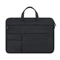 Nylon Briefcase Water-Resistant Laptop Sleeve Bag for Laptop | Macbook | Notebook Up to 13.3 inch Laptop / Black - Ktusu