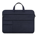 Nylon Briefcase Water-Resistant Laptop Sleeve Bag for Laptop | Macbook | Notebook Up to 13.3 inch Laptop / Blue - Ktusu