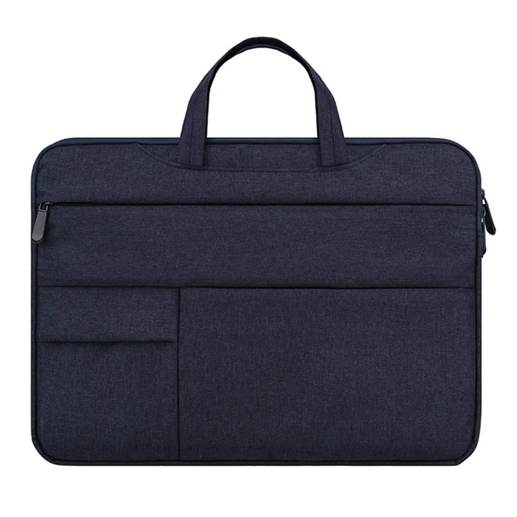 Nylon Briefcase Water-Resistant Laptop Sleeve Bag for Laptop | Macbook | Notebook Up to 13.3 inch Laptop / Black - Ktusu