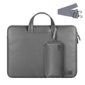 PU Leather Waterproof Sleeve Bag With Detachable Strap for MacBook | Laptop | Notebook Up to 13 inch Laptop / Grey - Ktusu