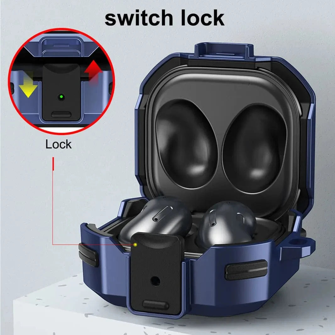 ktusu Generic Cases & Covers Hard PC TPU Keychain Cover for Samsung Buds Live
