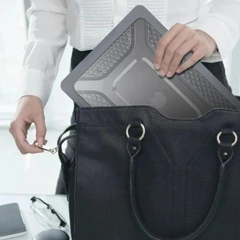 Cases & Covers Honeycomb Kickstand TPU Bumper Hard Shell Cover for MacBook Pro 13 (Late 2016-2019) | 2020 | M1 | M2 (13.3-inch)