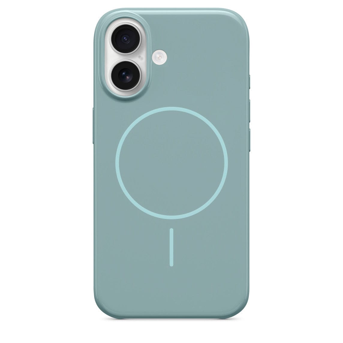 ktusu Generic Cases & Covers iPhone 16 Glossy Case with MagSafe Sierra Blue