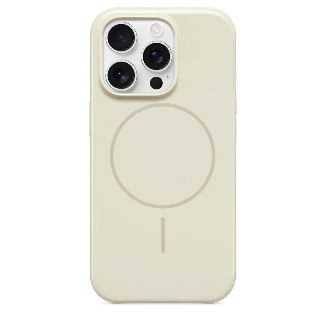 ktusu Generic Cases & Covers iPhone 16 Pro Glossy Case with MagSafe Cream