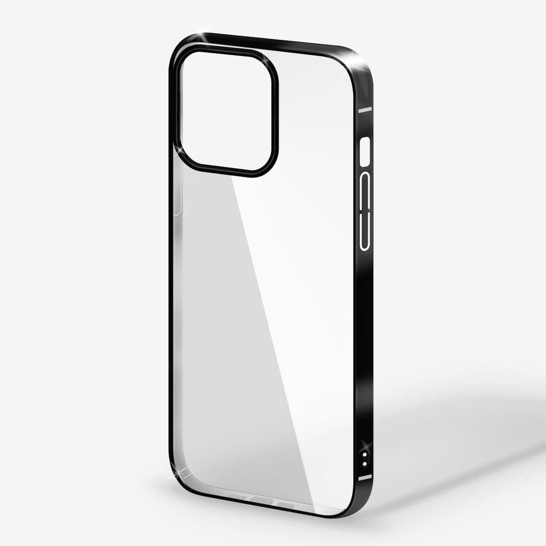 ktusu iShock Cases & Covers iShock Ultra Thin Clear Shiny Frame Case for iPhone 14 Pro Max Black
