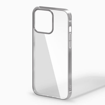 ktusu iShock Cases & Covers iShock Ultra Thin Clear Shiny Frame Case for iPhone 14 Pro Max Silver
