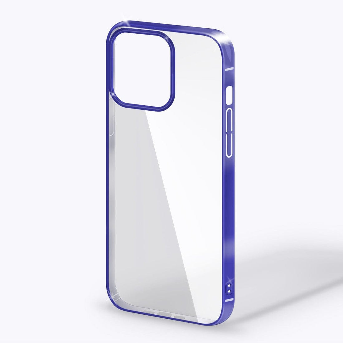 ktusu iShock Cases & Covers iShock Ultra Thin Clear Shiny Frame Case for iPhone 14 Purple