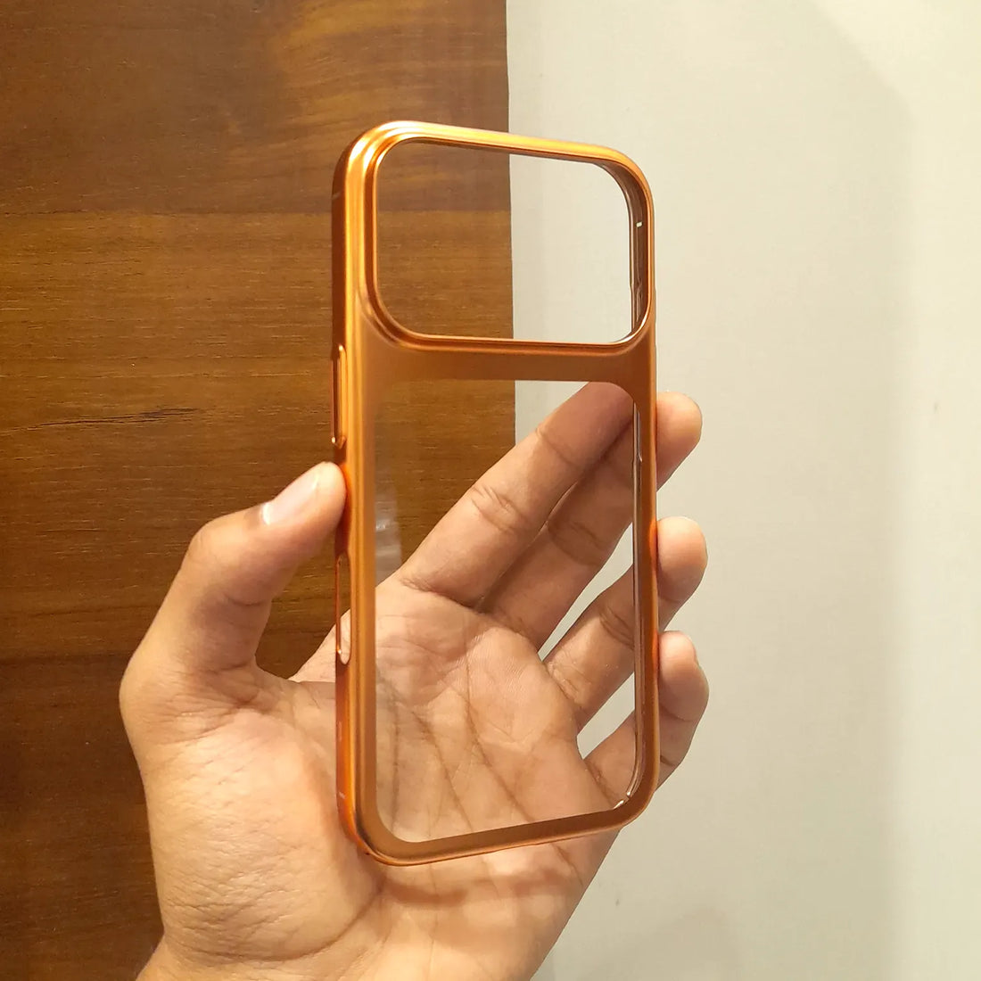 Cases & Covers iShock Ultra Thin Clear Shiny Frame Case for iPhone 17 Pro Max