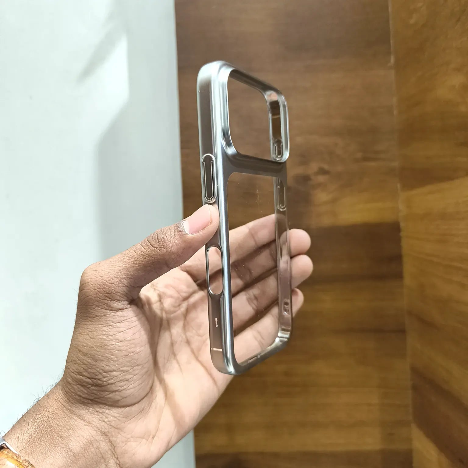 Cases & Covers iShock Ultra Thin Clear Shiny Frame Case for iPhone 17 Pro Max