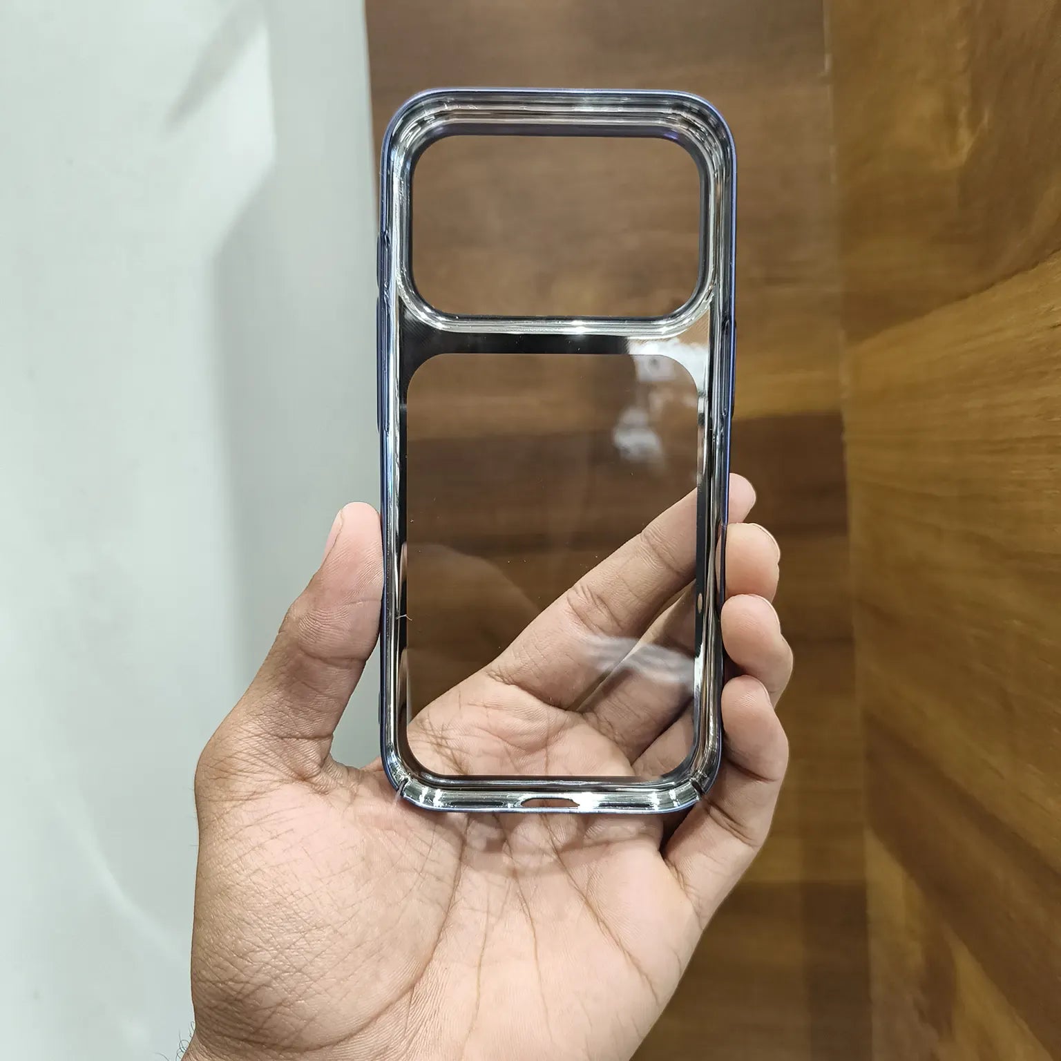 Cases & Covers iShock Ultra Thin Clear Shiny Frame Case for iPhone 17 Pro Max