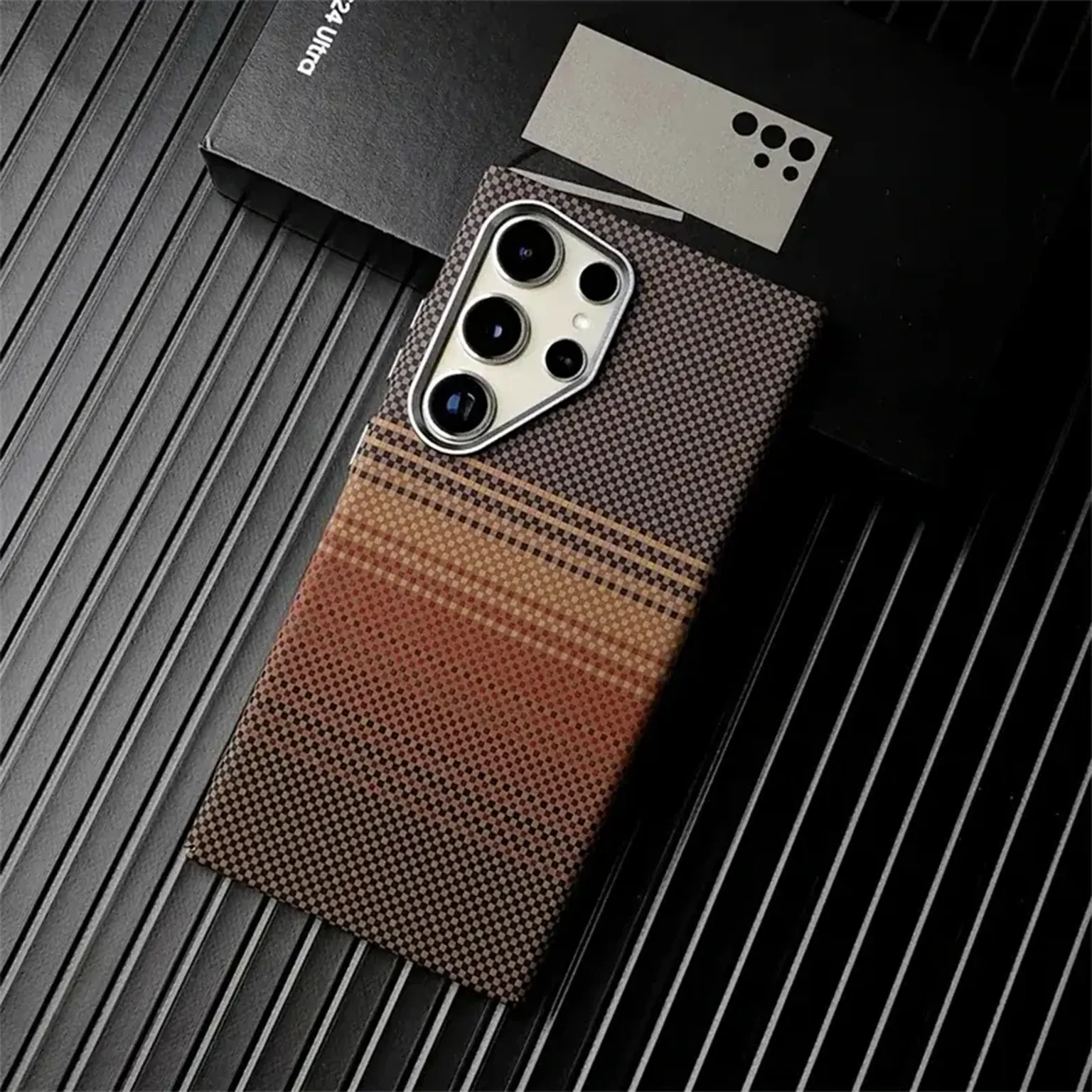 Kevlar Aramid Texture Magnetic Magsafe Slim Case for Samsung S23 KTSUP42MI 8999362656142