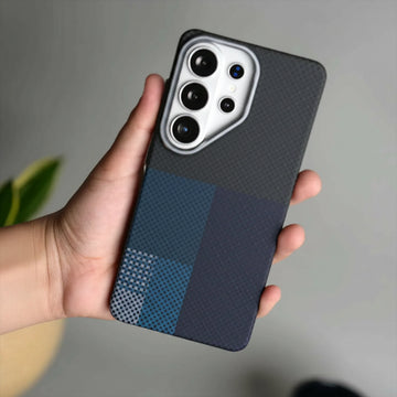 Kevlar Aramid Texture Magnetic Magsafe Slim Case for Samsung S24