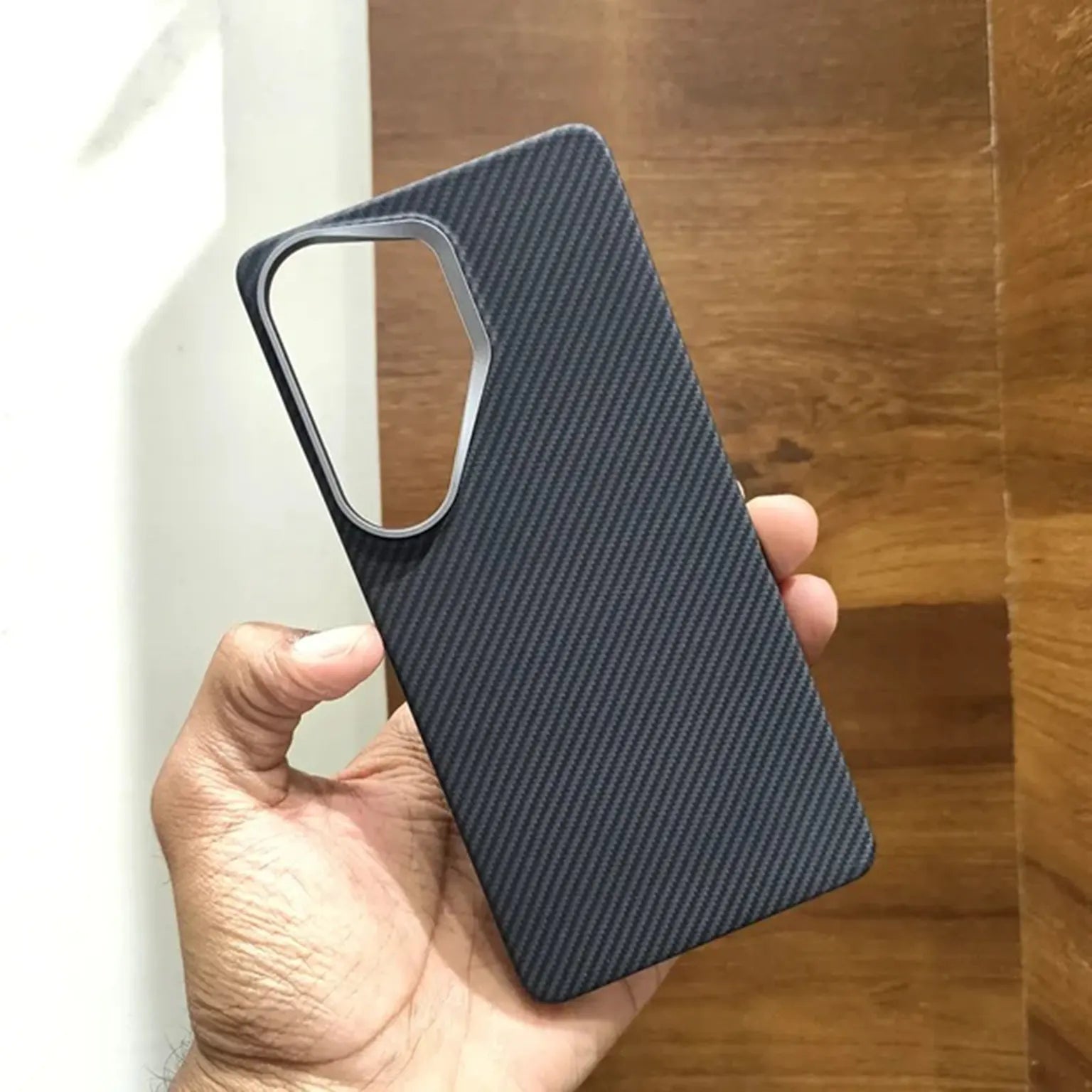 Kevlar Aramid Texture Magnetic Magsafe Slim Case for Samsung S25 Ultra KTSUJ2UKZ 8904063623126