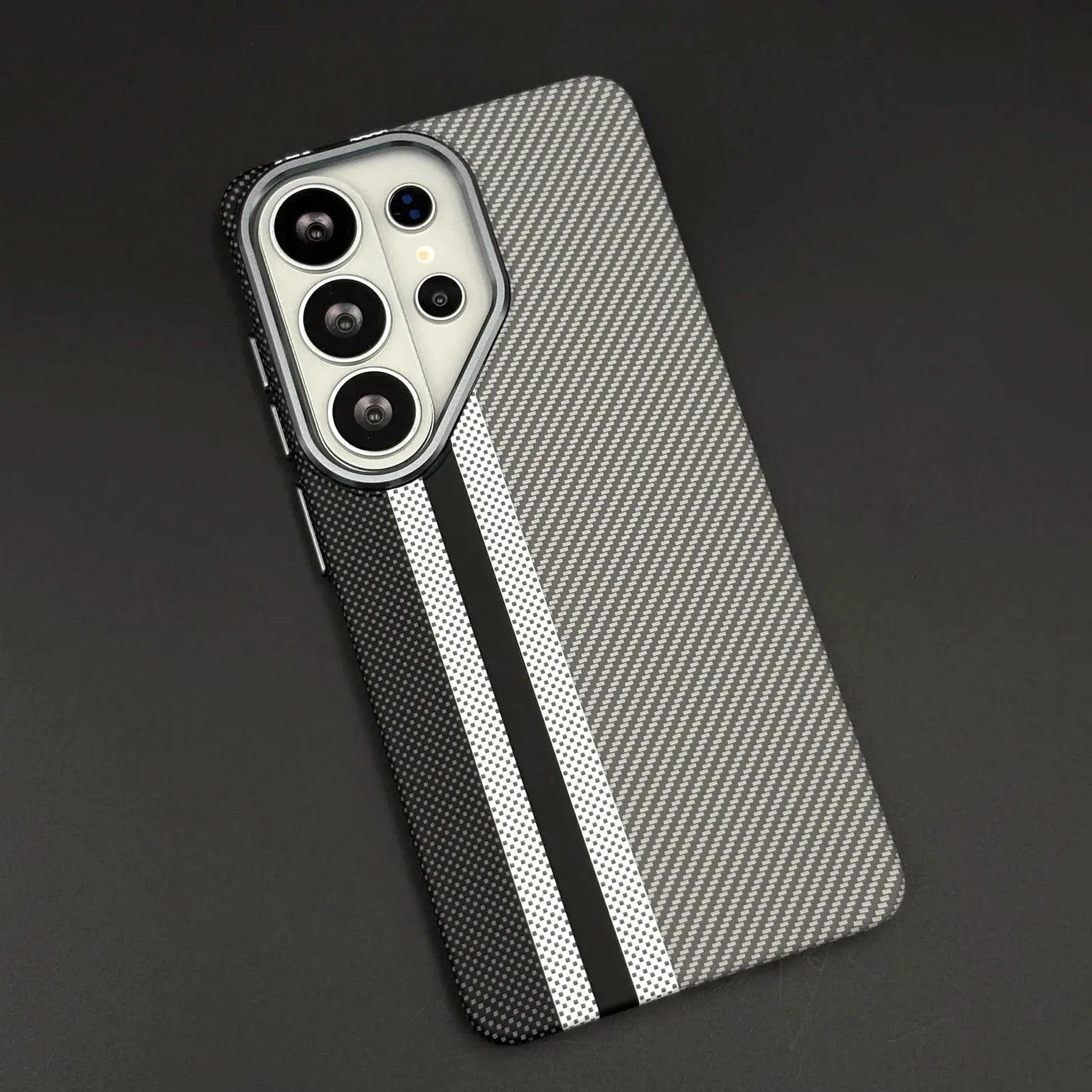 Kevlar Aramid Texture Magnetic Magsafe Slim Case for Samsung S26 Ultra KTSUONCSN 8923541852933