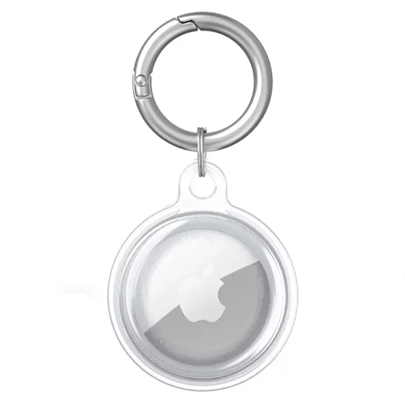 Full Body Protective AirTag Keychain for Apple clear - Ktusu