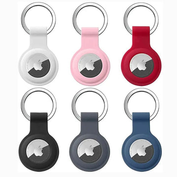 Apple Soft Silicone AirTag Keychain - Ktusu