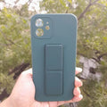 Cases & Covers for iPhone 13 Pro Max / Midnight Green Kickstand Magnetic Stand Vertical Horizontal Hard Case for iPhone