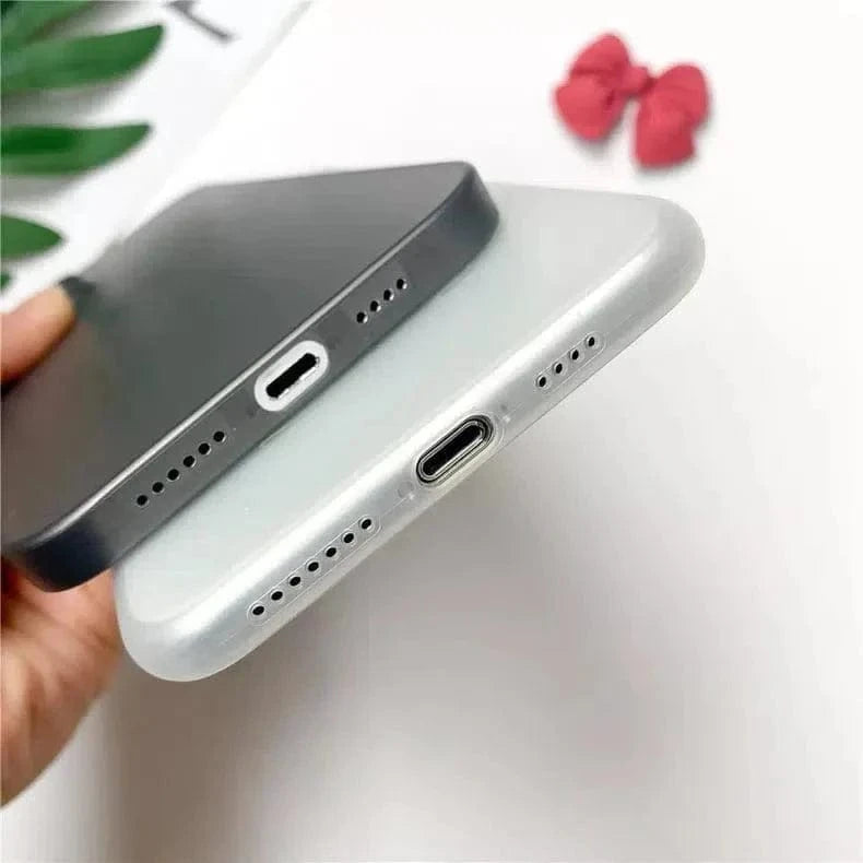 0.4mm Frosted Slim Matte Paper Case for iPhone 11 - Ktusu