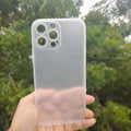 0.4mm Frosted Slim Matte Paper Case for iPhone 14 Plus - Ktusu