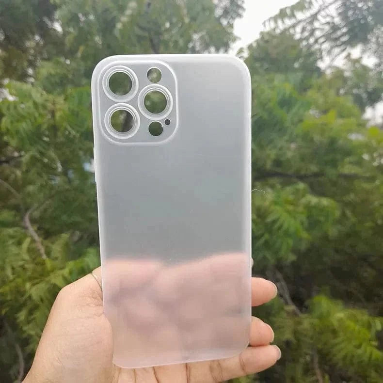 0.4mm Frosted Slim Matte Paper Case for iPhone 14 Plus - Ktusu