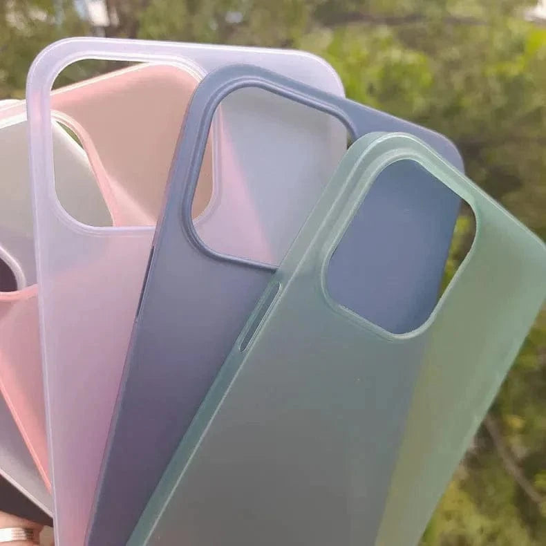 0.4mm Frosted Slim Matte Paper Case for iPhone 14 Plus - Ktusu