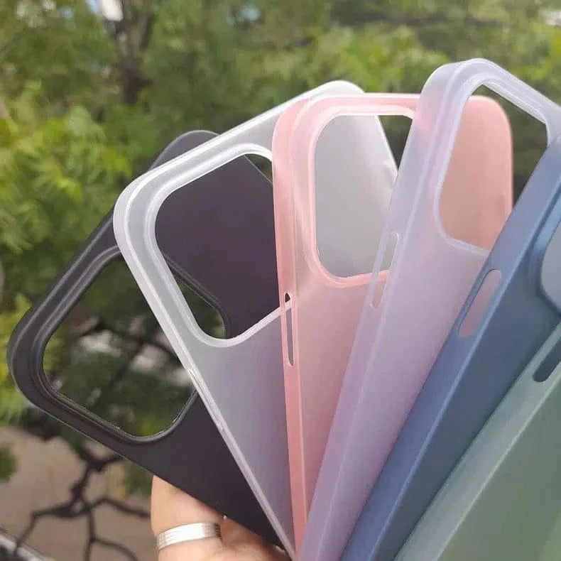 0.4mm Frosted Slim Matte Paper Case for iPhone 14 Plus - Ktusu