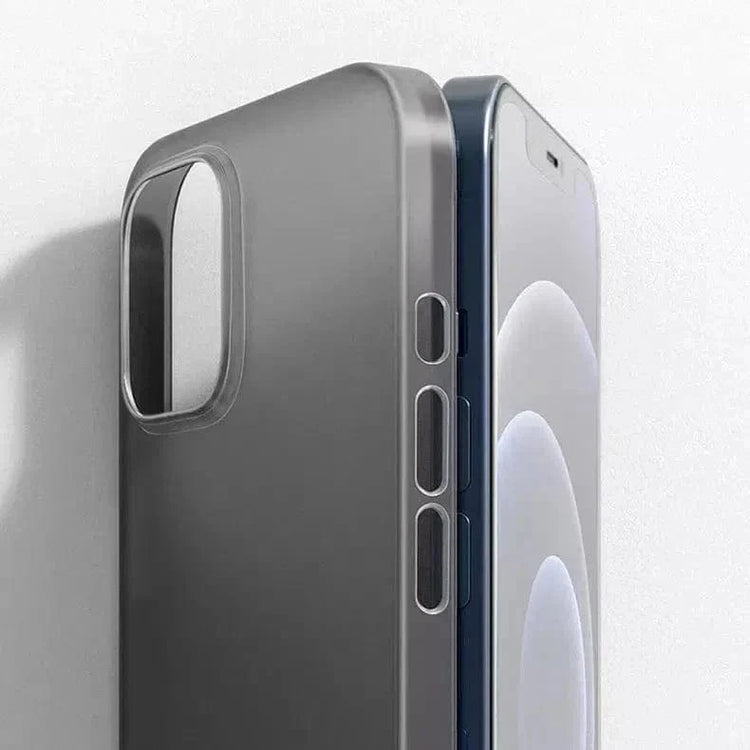 0.4mm Frosted Slim Matte Paper Case for iPhone 14 Plus iPhone 14 Plus / White - Ktusu
