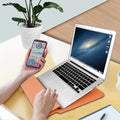 3-in-1 Foldable Multi-Function PU Leather Laptop Sleeve Bag - Ktusu