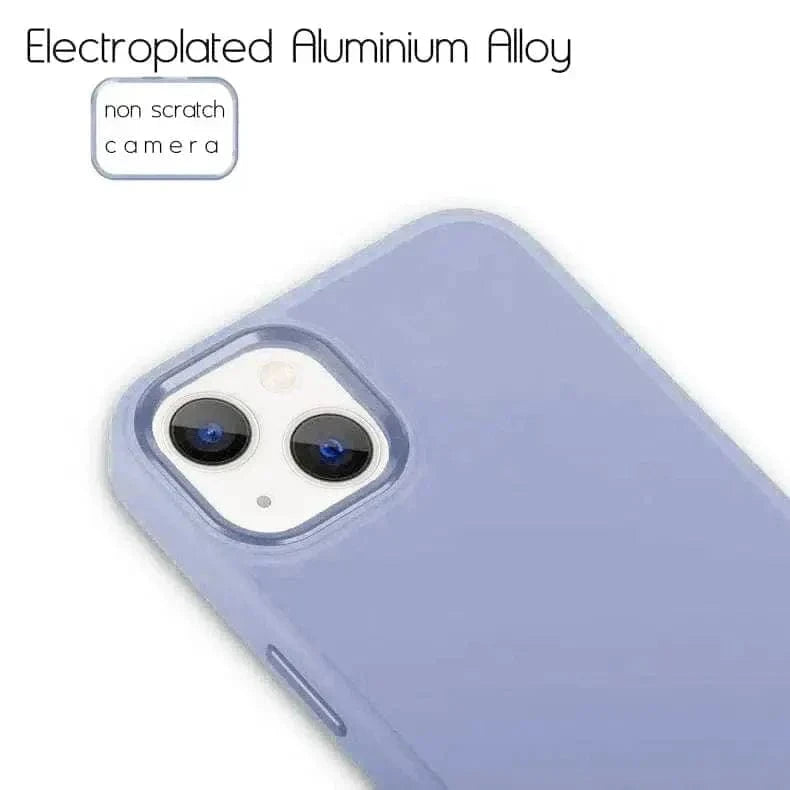 3 In 1 Metal Camera Frame Matte TPU Case for iPhone 13 Pro - Ktusu