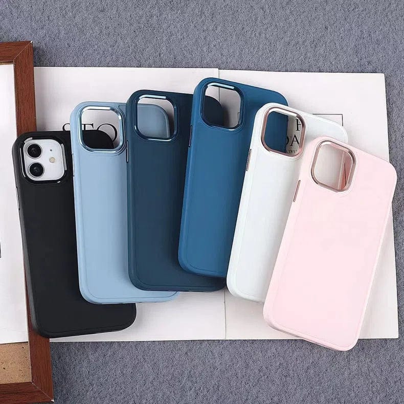 3 In 1 Metal Camera Frame Matte TPU Case for iPhone 13 Pro Max - Ktusu