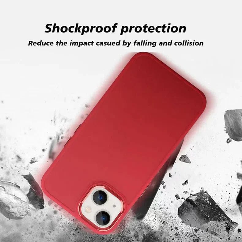3 In 1 Metal Camera Frame Matte TPU Case for iPhone 13 Pro Max - Ktusu