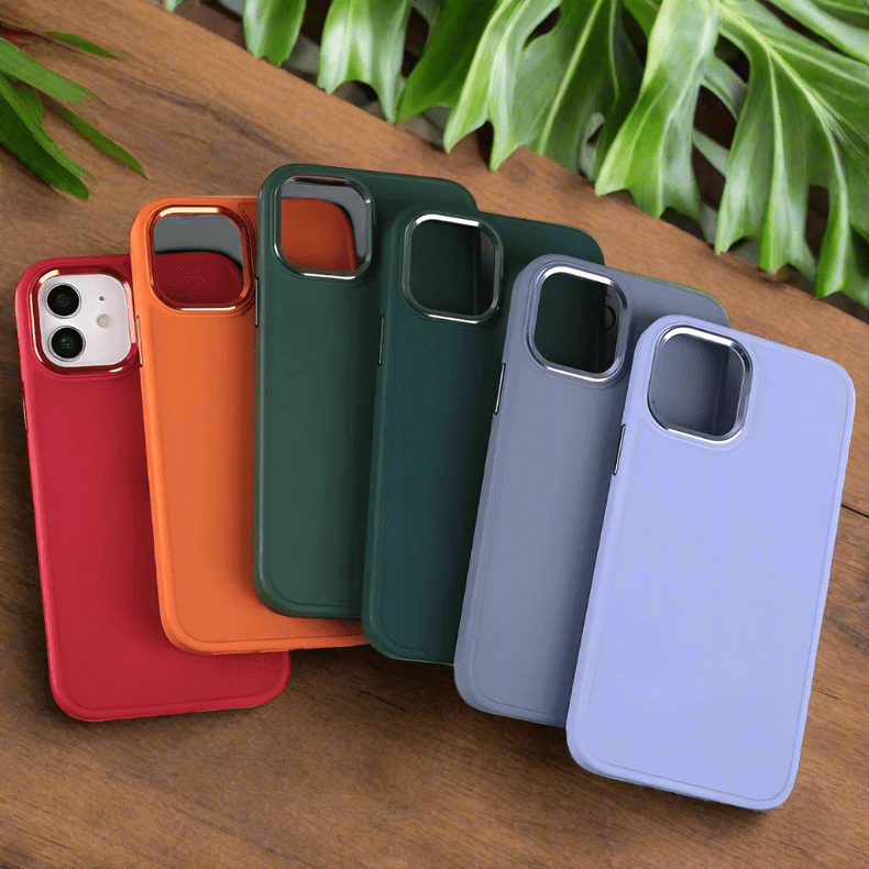 3 In 1 Metal Camera Frame Matte TPU Case for iPhone 13 Pro Max - Ktusu