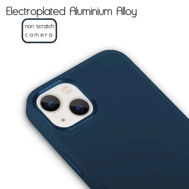3 in 1 Metal Camera Frame Matte TPU Case for Samsung S23 Plus - Ktusu