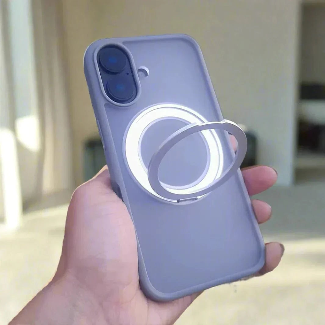 360 Degree Rotatable Magnetic Kickstand Shockproof Hard Case for iPhone 14 - Ktusu