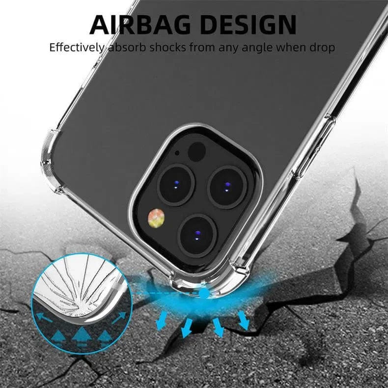 360 Degree Shockproof Soft TPU Case for iPhone 14 Pro - Ktusu