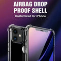 360 Degree Shockproof Soft TPU Case for iPhone 14 Pro - Ktusu