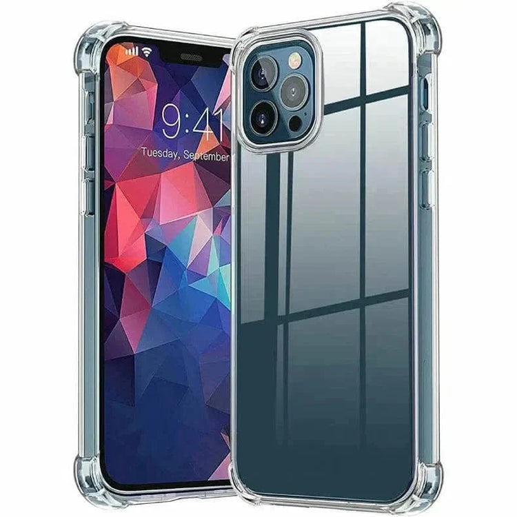 360 Degree Shockproof Soft TPU Case for iPhone 14 Pro iPhone 14 Pro / Clear - Ktusu