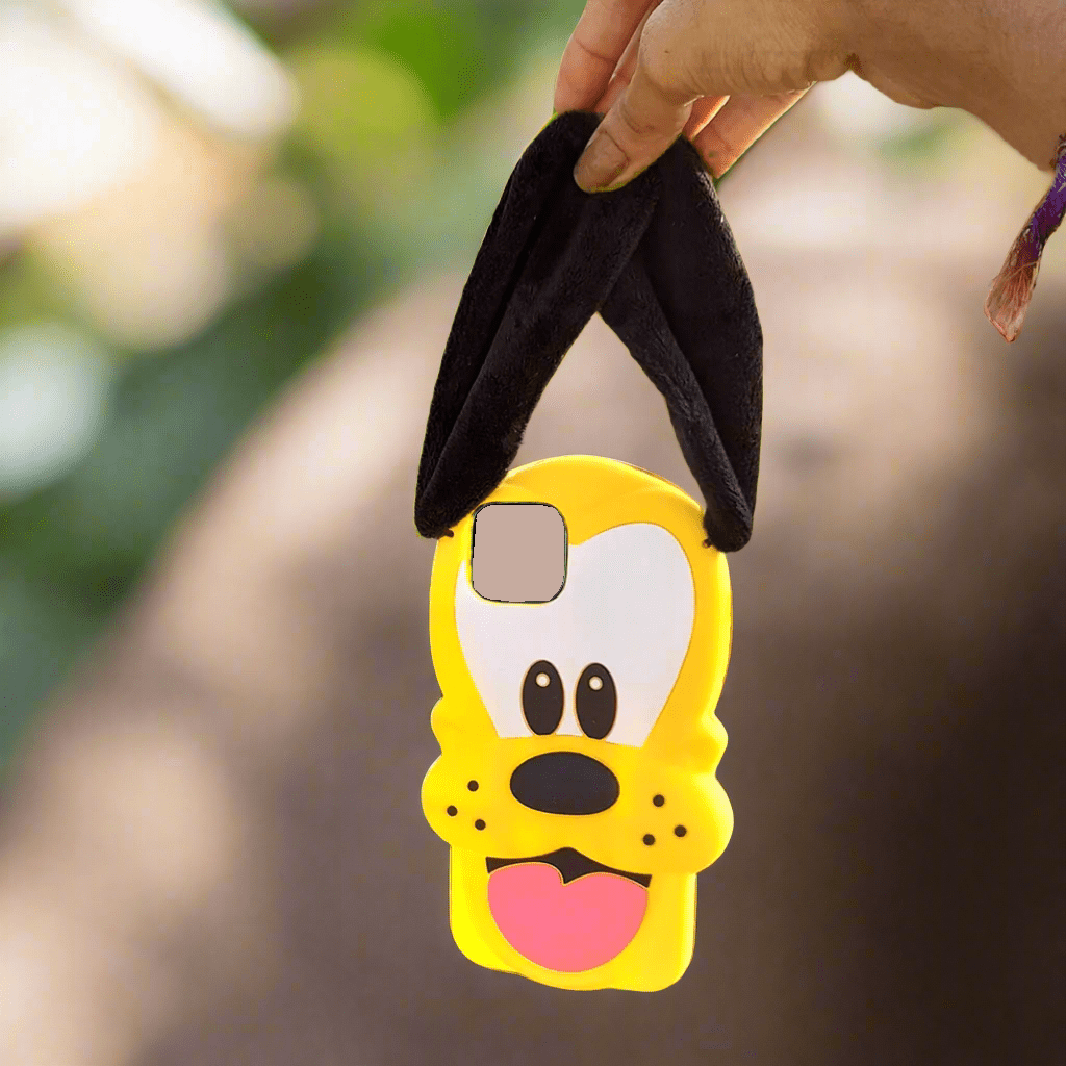 3D Cartoon Character Soft Silicone Case for iPhone 16 - Ktusu