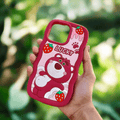3D Cartoon Character Soft Silicone Case for iPhone 16 iPhone 16 / Lucky - Ktusu